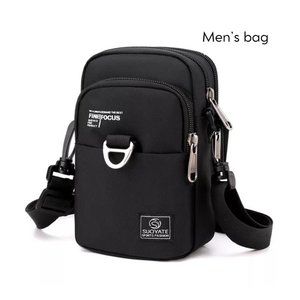 NEW / Men's bag / shoulder-belt-crossbody / BLACK
